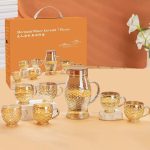 7pcs Mermaid Glass Water Set