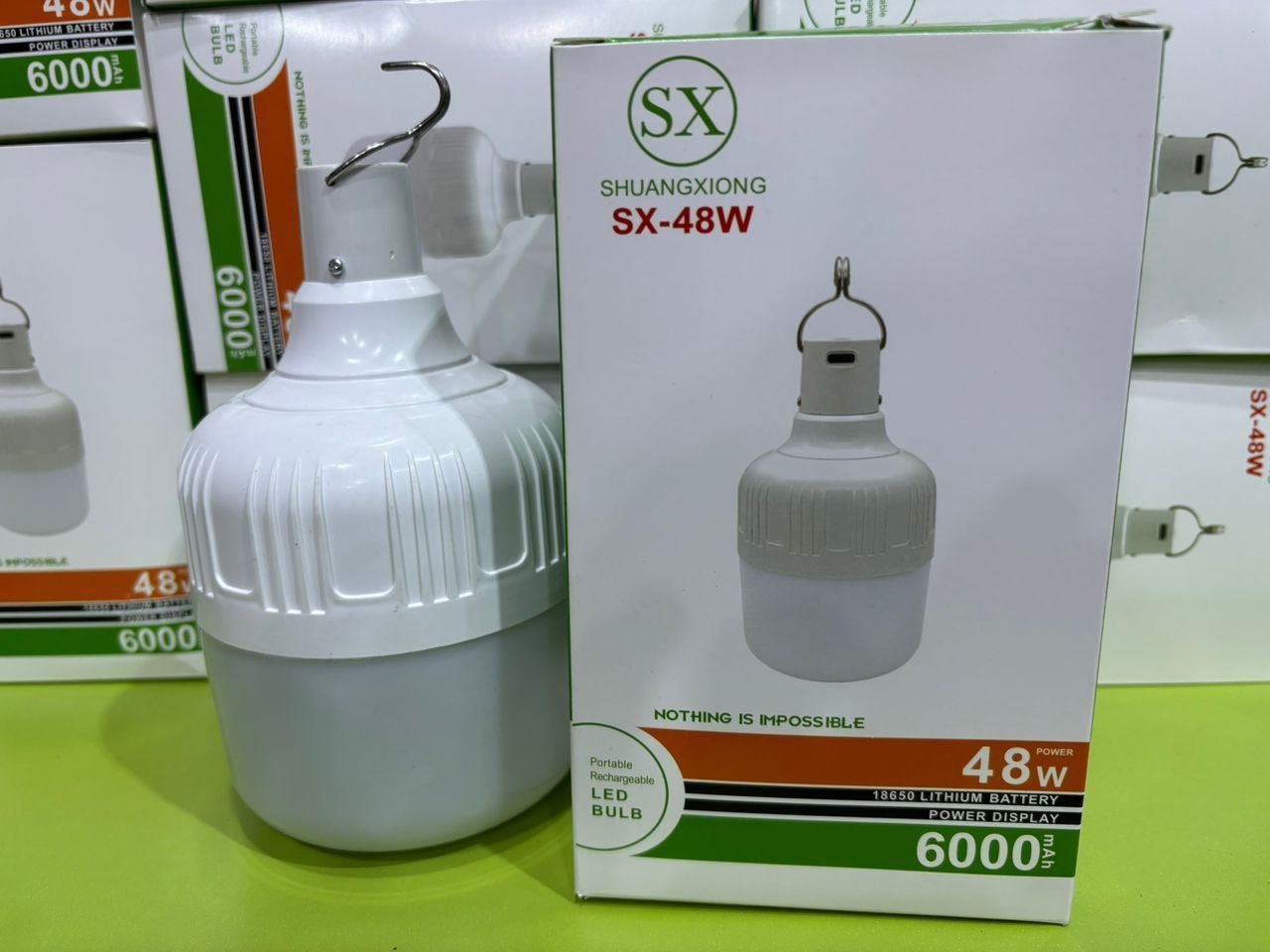 2025/08/1001782426.jpg 48watts Big Rechargeable Bulb - Image 1