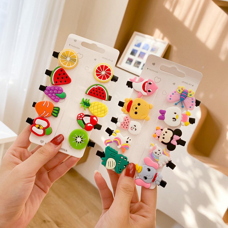 2025/09/1001970502.jpg Kids Fancy Hair Clip Set - Image 1