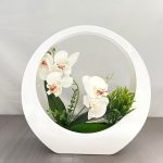Wall Mounted Orchid Flower. Large Size - Image 2