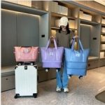 Collapsible Luggage Bag with Wheels - Image 3