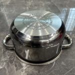 8pcs Set of Stainless Steel Pots with stainless steel lids - Image 3