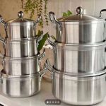 AP-7 7pcs Thickened Aluminum Pots Set