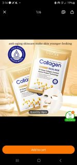Collagen Face Sheet Mask - Image 2