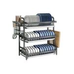 3-layer Black Plate Rack