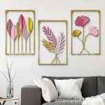 Golden Wall Decor Frame. Large Size (60×40cm)