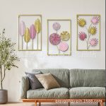 Golden Wall Decor Frame. Large Size (60×40cm) - Image 3