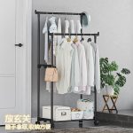 Double Pole Hanger with Wheels