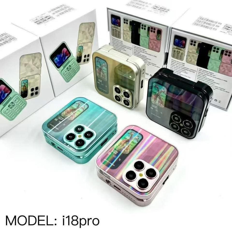 2026/04/190346.jpg i18 Pro Mini Flip Phone - Image 1