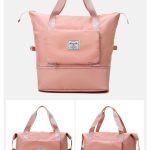 Pink Foldable Waterproof Travelling Bag