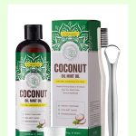 Mint Oil-pulling Whitening Mouthwash Oil