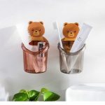 Bear Toothbrush and Toothpaste Holder (12pcs)