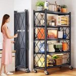 5-Layer Heavy-duty Foldable Storage Rack