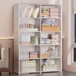 Dustproof  5-layer Double Rack with curtain