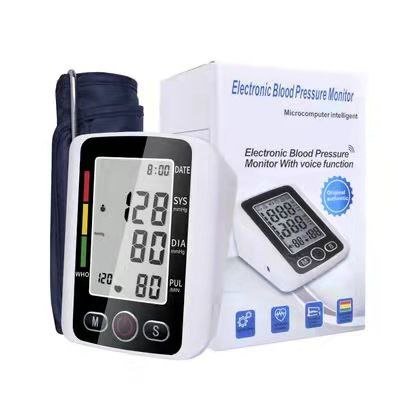 2026/08/1003485425.jpg Electronic Blood Pressure Monitor with Voice Function and Back Light - Image 1