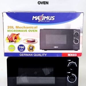 MAXIMUS 20L Mechanical Microwave Oven (700W)