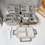 Seamless 3-slot Partitioned Plate