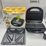 3in1 Toast, Waffles and Panini sandwich maker
