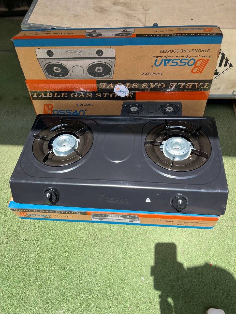 2026/09/1656698.jpg Boscon GS012 Double Face Gas Cooker - Image 1
