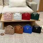 Button V Handbag