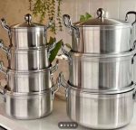 AP-7 7pcs Thickened Aluminum Pots Set
