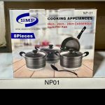 NP-01 SMP 8pcs set of non-stick pots