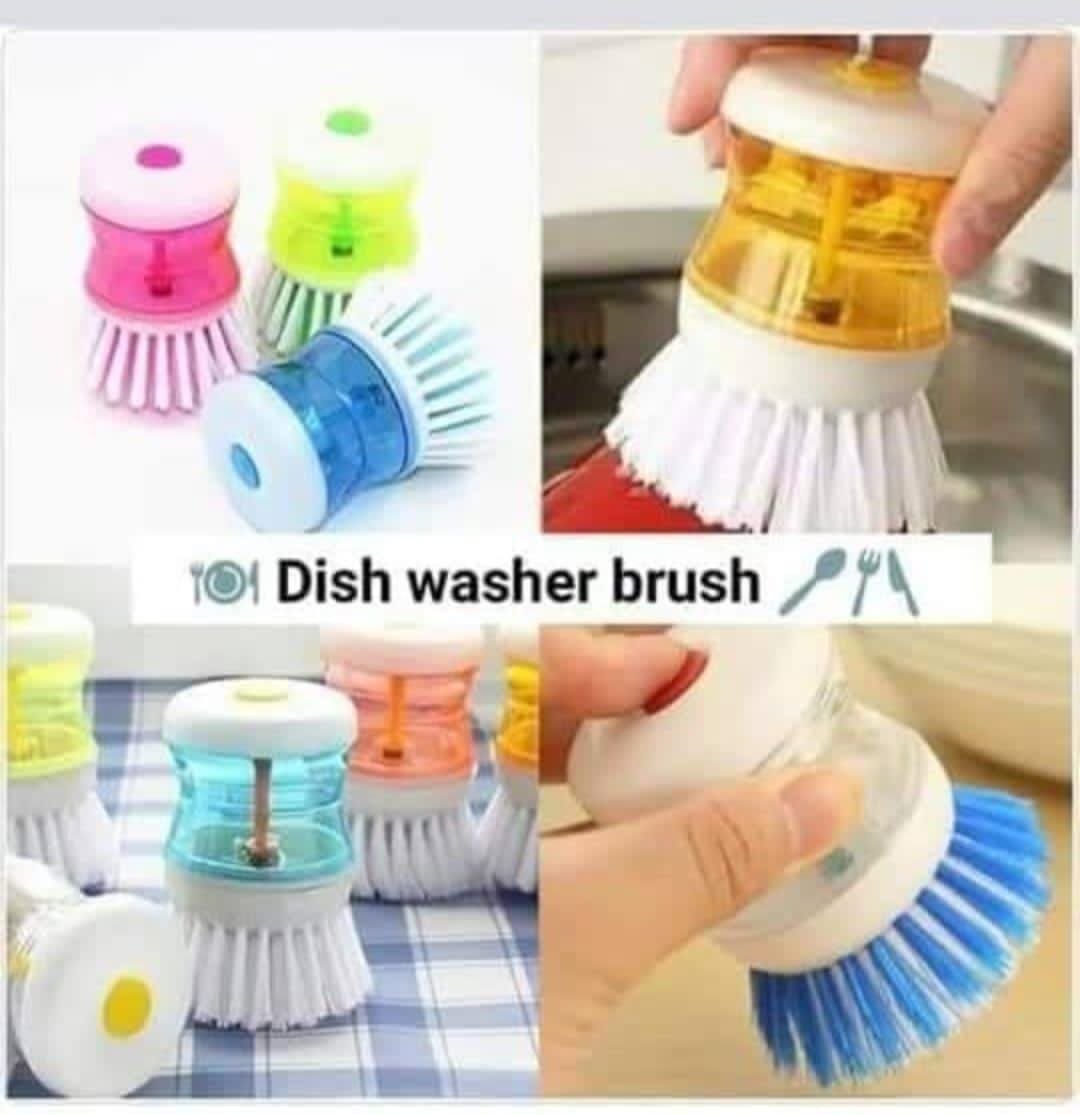 2026/10/1003592723.jpg Dish Soap Dispensing Brush - Image 1
