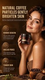 Coffee Exfoliating Body Scrub.  260g - Image 2