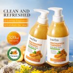 Sadoer Niacinamide Turmeric Scrub body wash.  520ml.