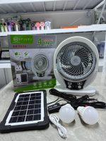 SX 8inches 4in1 Solar Rechargeable Table Fan